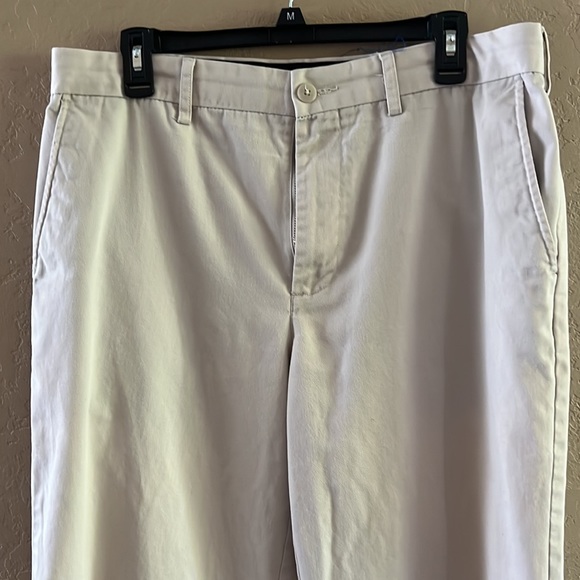 Croft&Barrow Men’s flat front pants side pockets zipper closure 34x29 - Picture 3 of 16